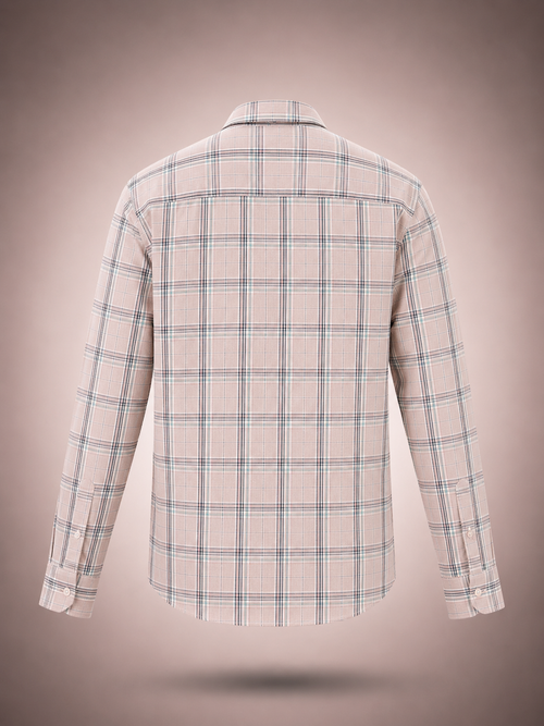 Blush Grid Shirt