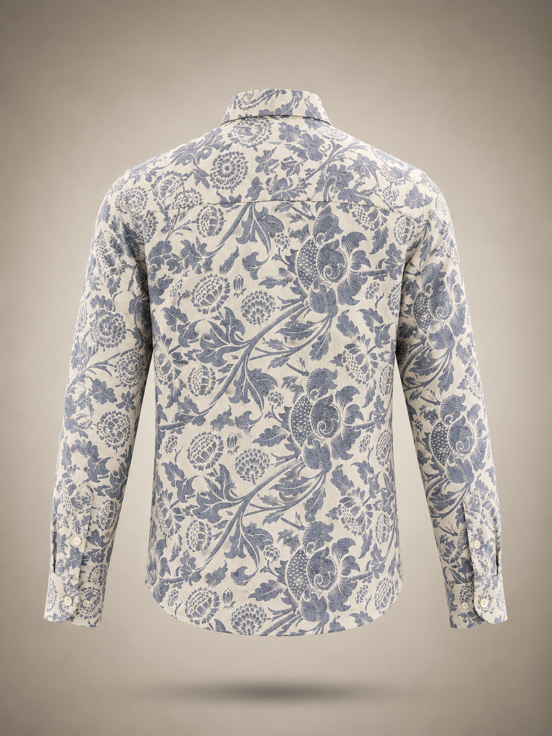 Ivory Bloom Printed Shirt