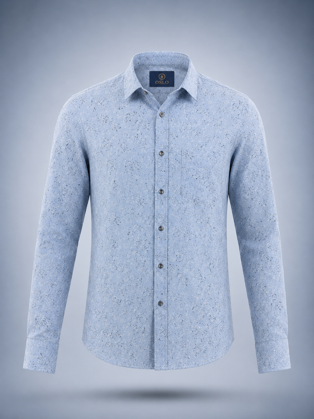 Arctic Bloom Printed Shirt