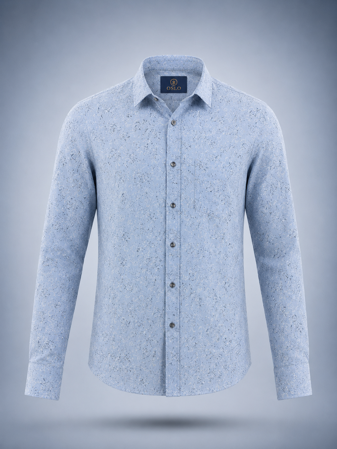 Arctic Bloom Printed Shirt