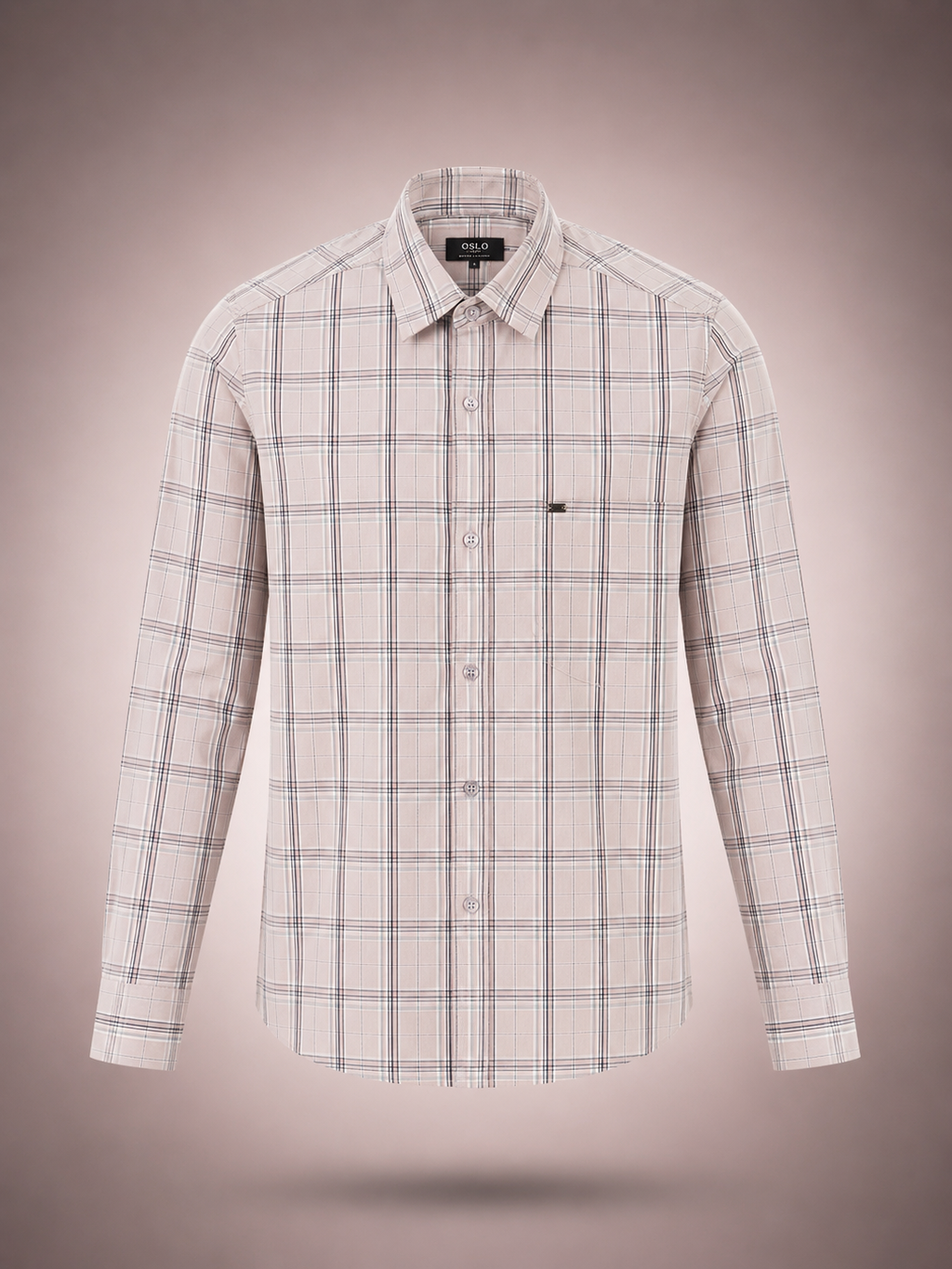 Blush Grid Shirt