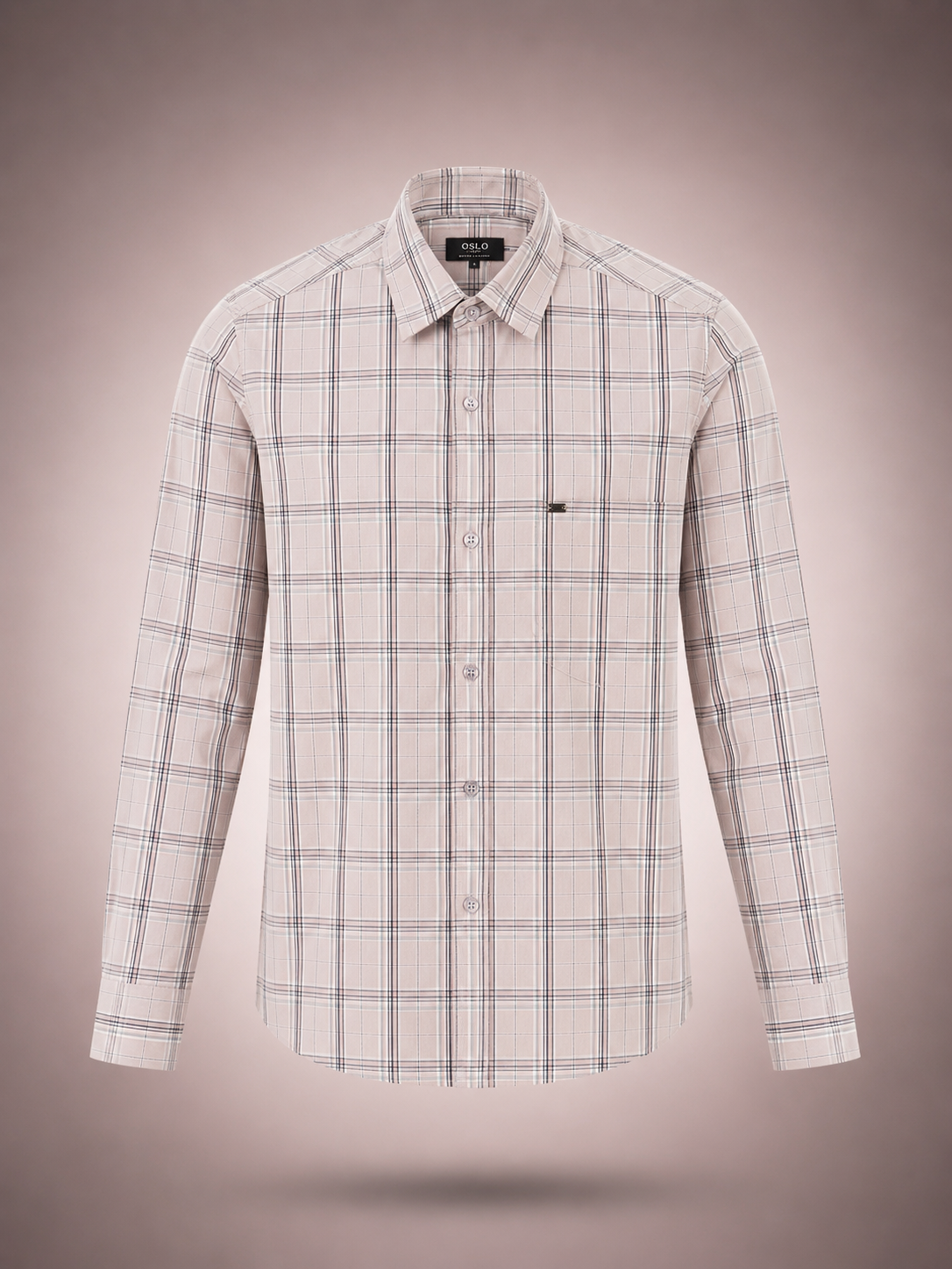 Blush Grid Shirt