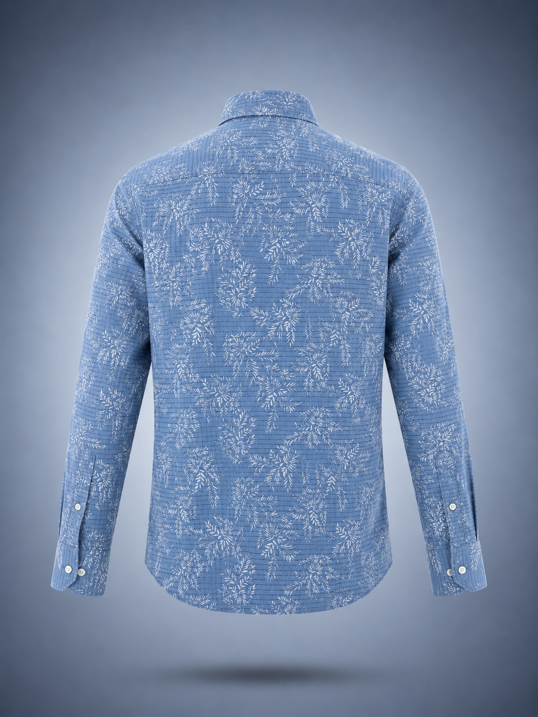 Azure Botanical Shirt