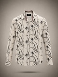 Ivory Noir Botanical Shirt