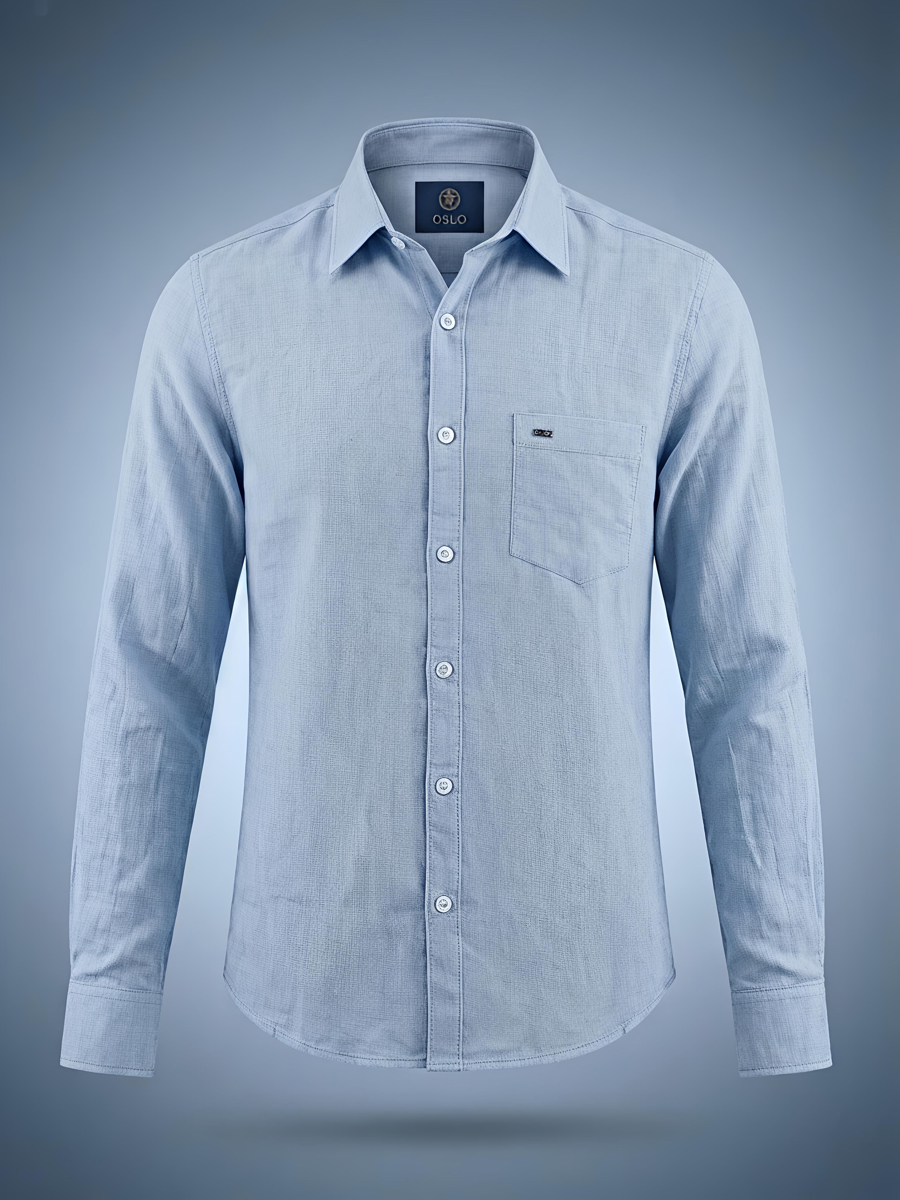 Cloud Blue Linen Classic