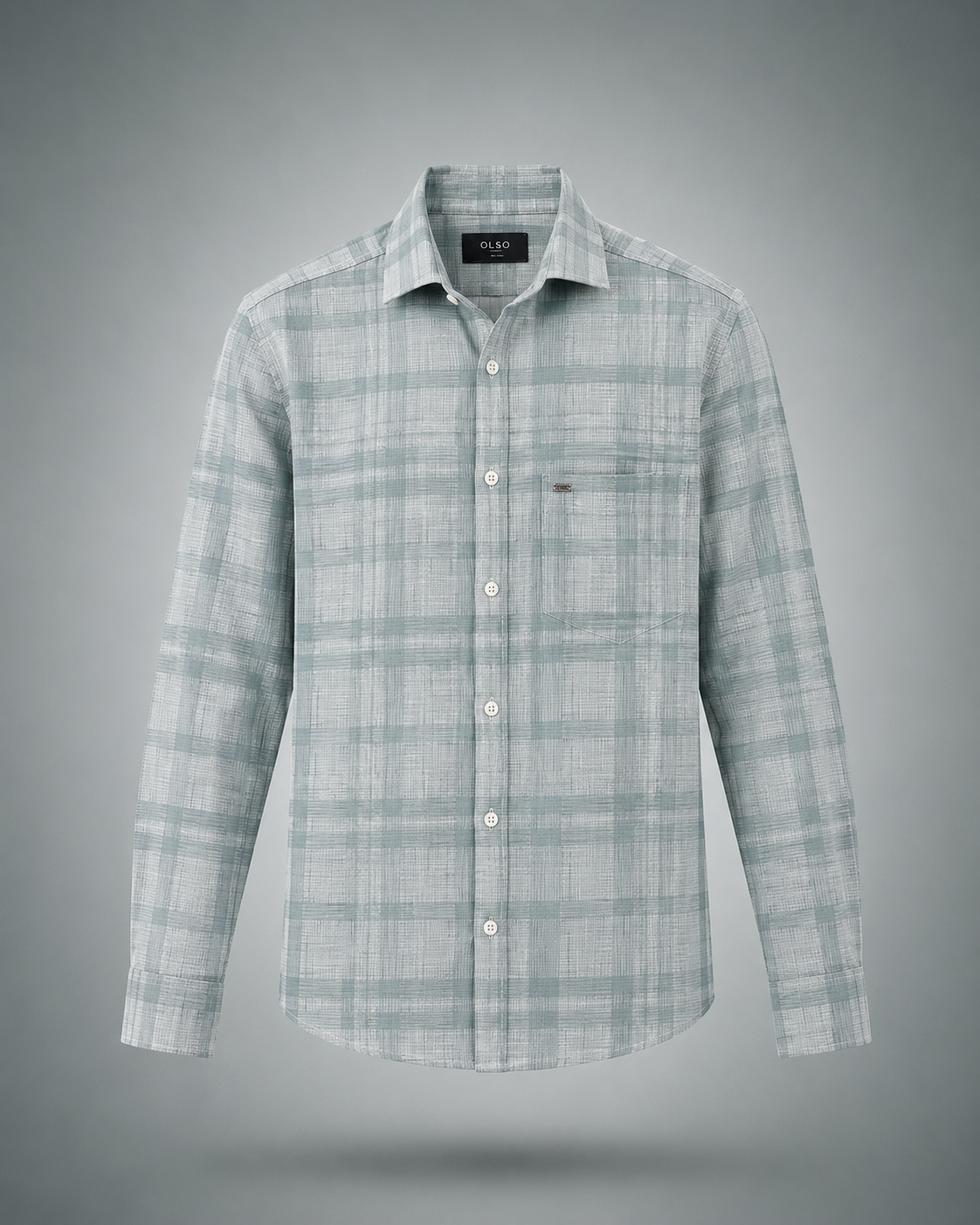 Sage Grid Shirt