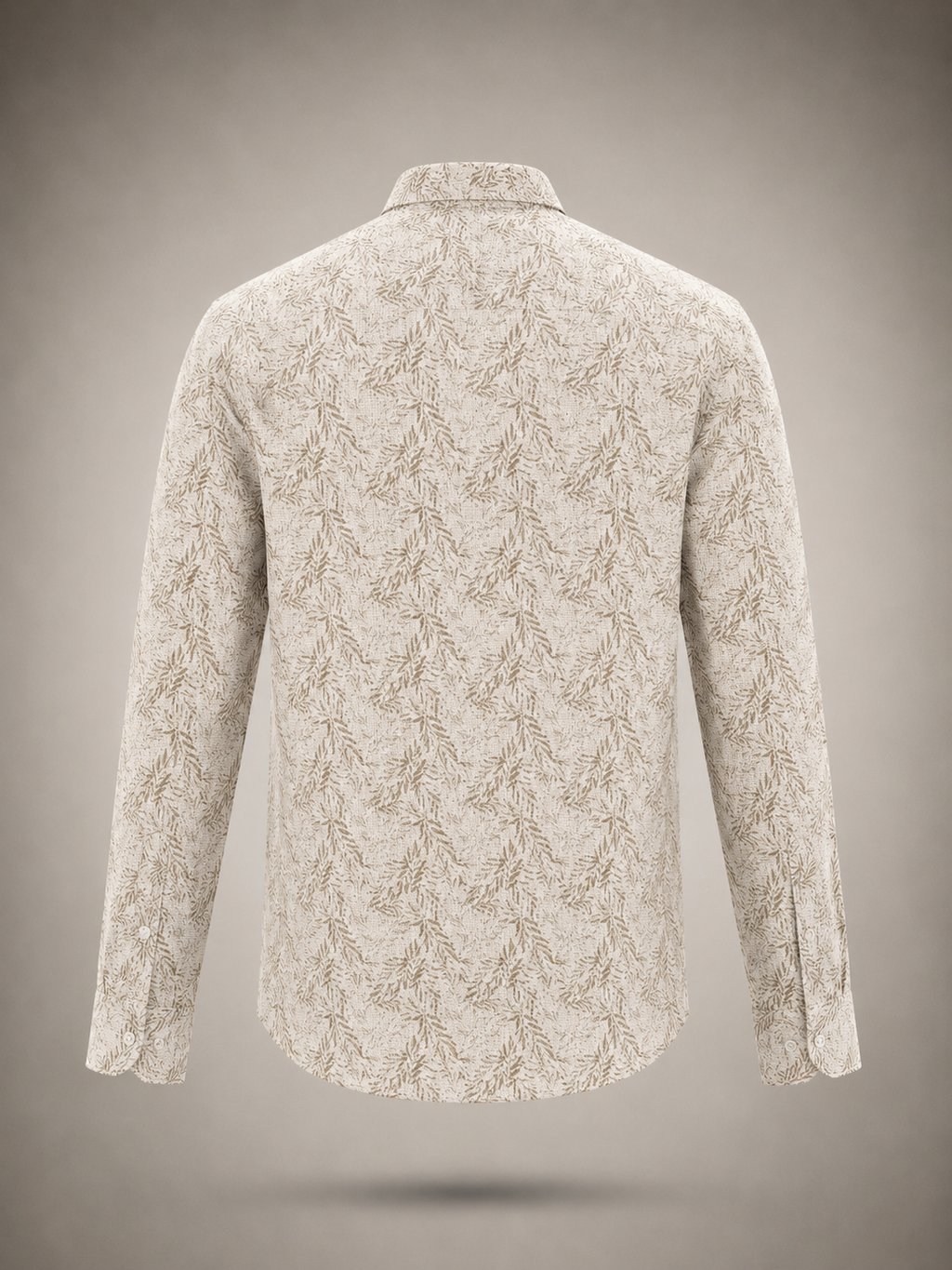 Sand Leaf Textured Shirt