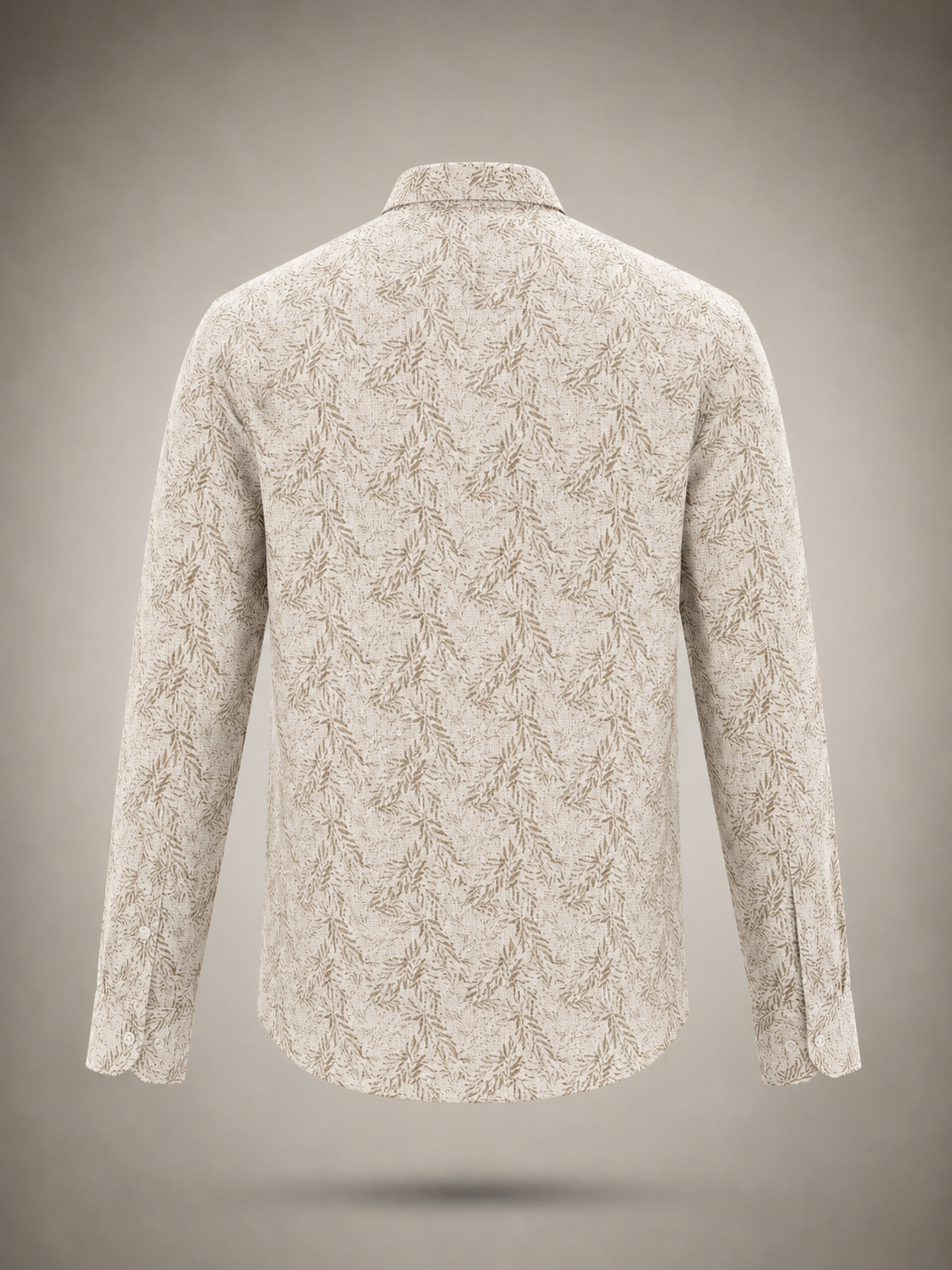Sand Leaf Textured Shirt