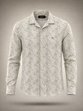 Sand Leaf Textured Shirt
