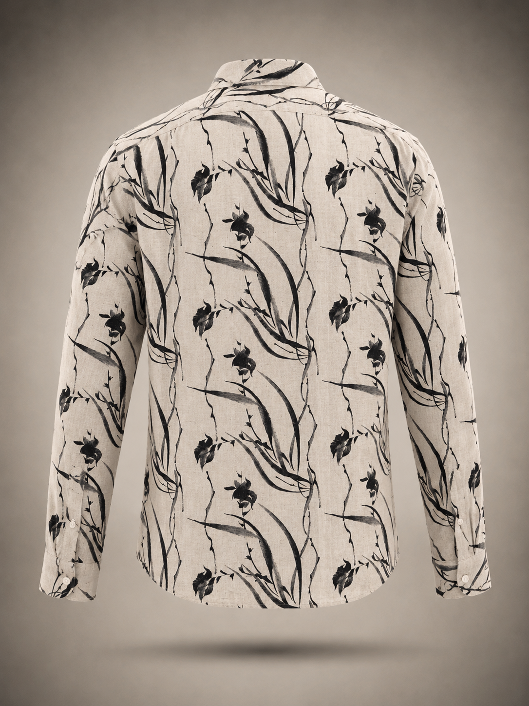 Ivory Noir Botanical Shirt